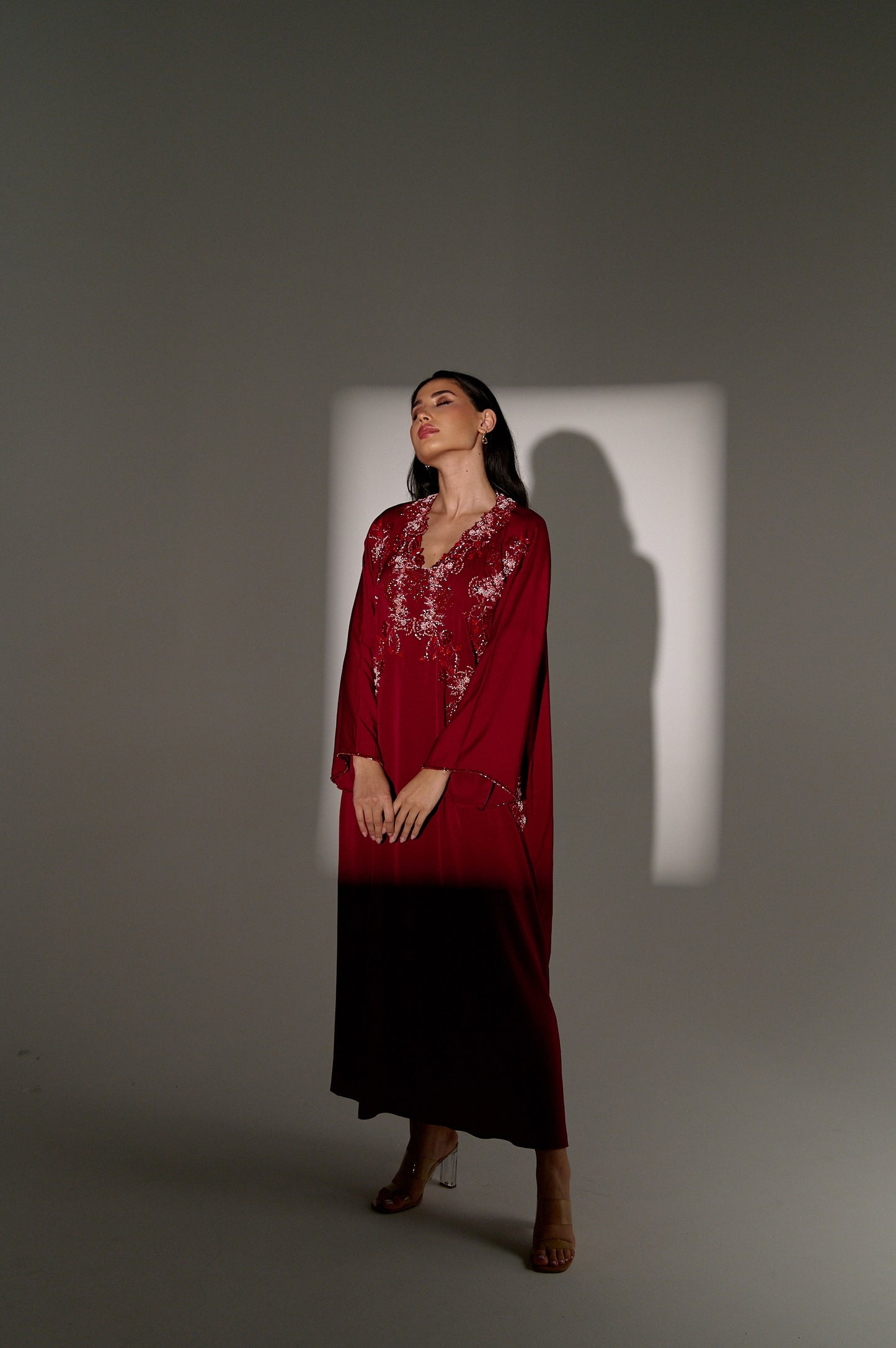 Crimson Majesty Caftan