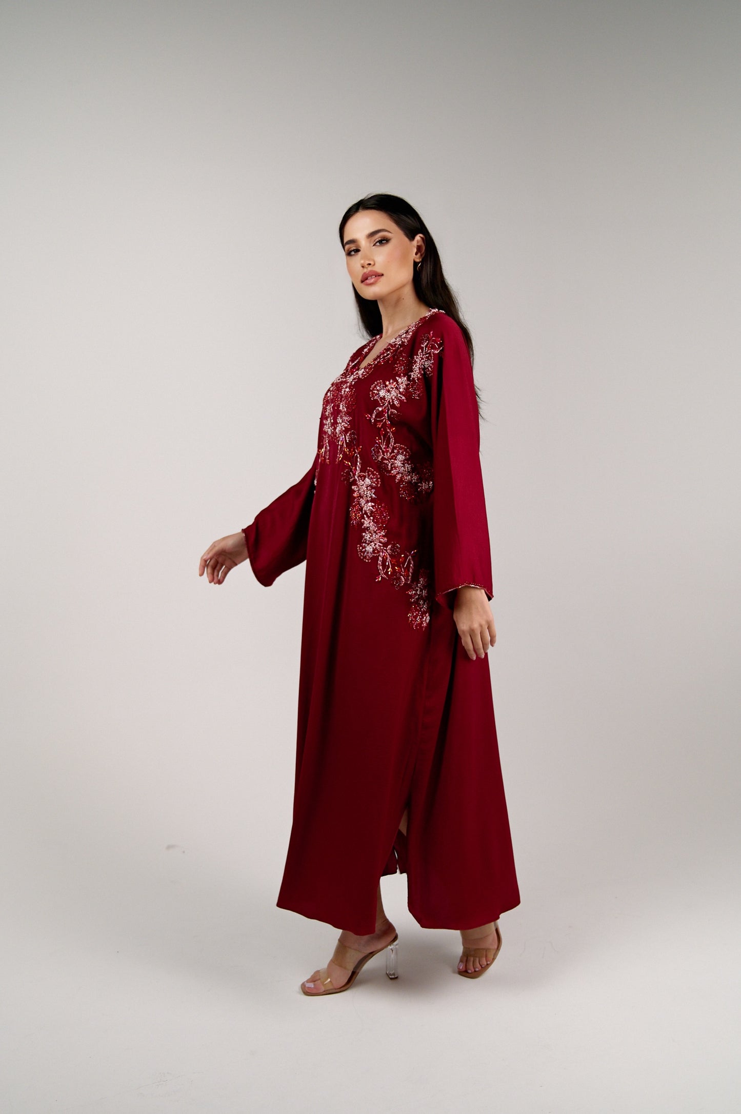Crimson Majesty Caftan