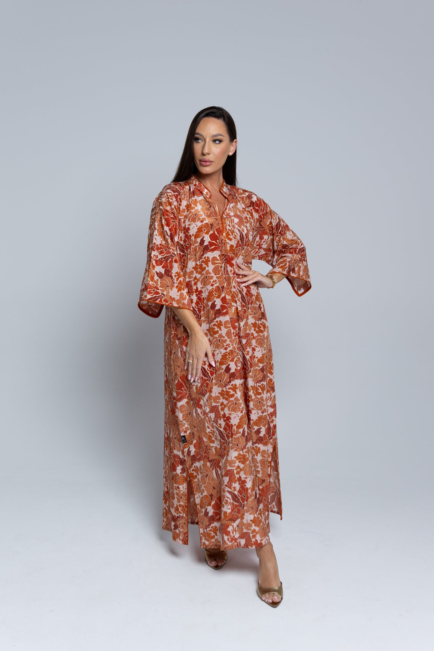 Floral Horizon Caftan