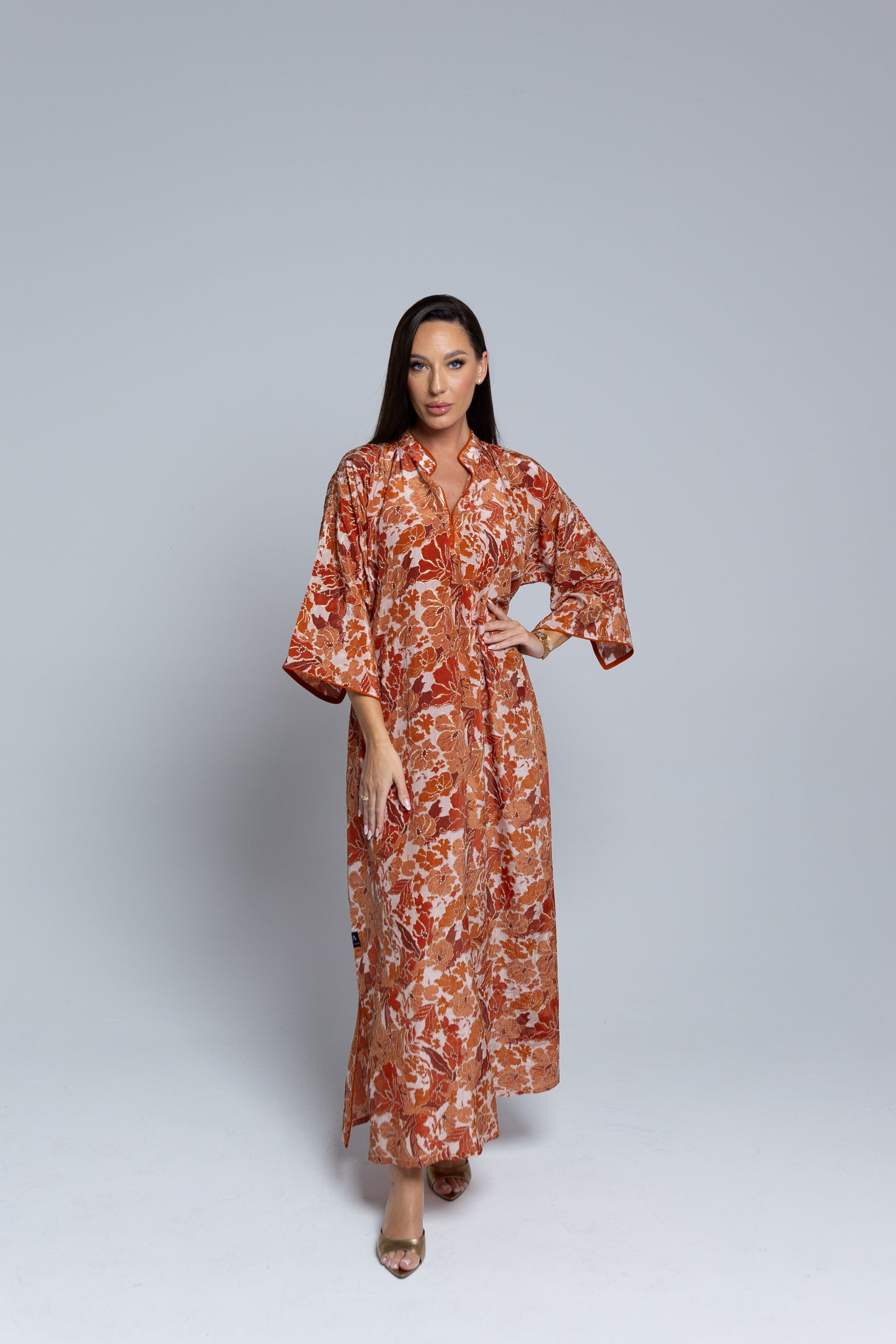 Floral Horizon Caftan