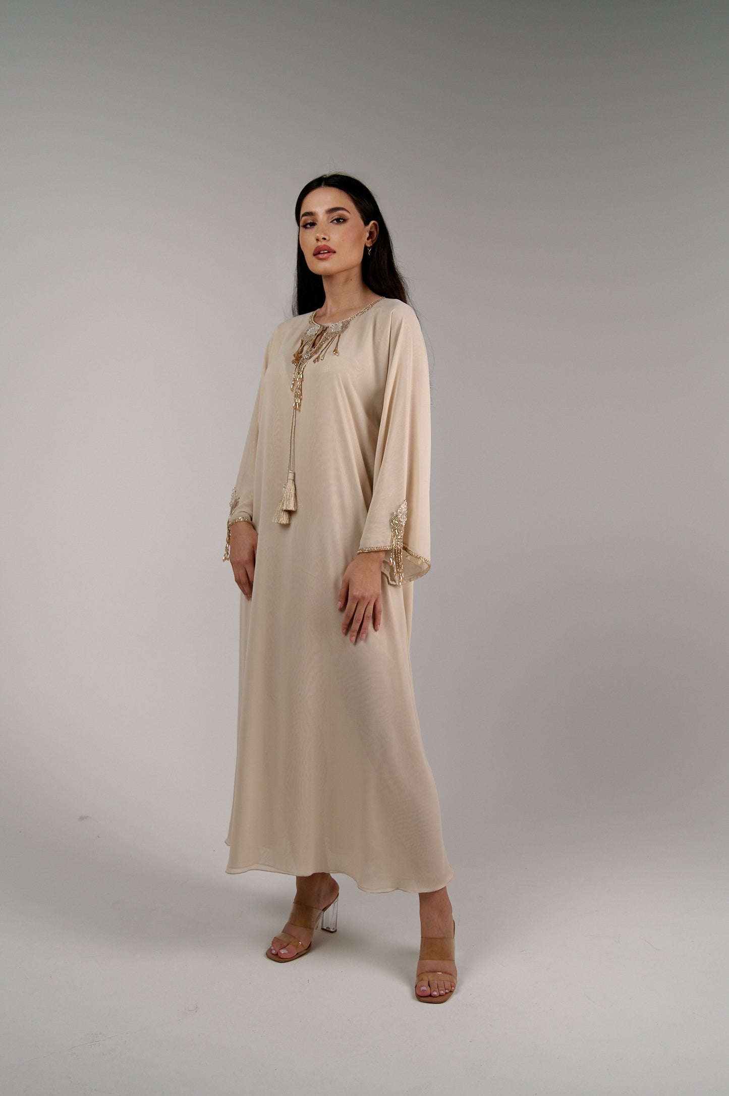 Golden Glimmer Caftan