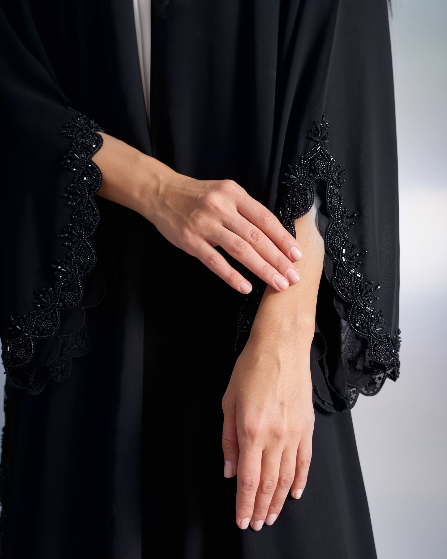 Moondust Slit Abaya