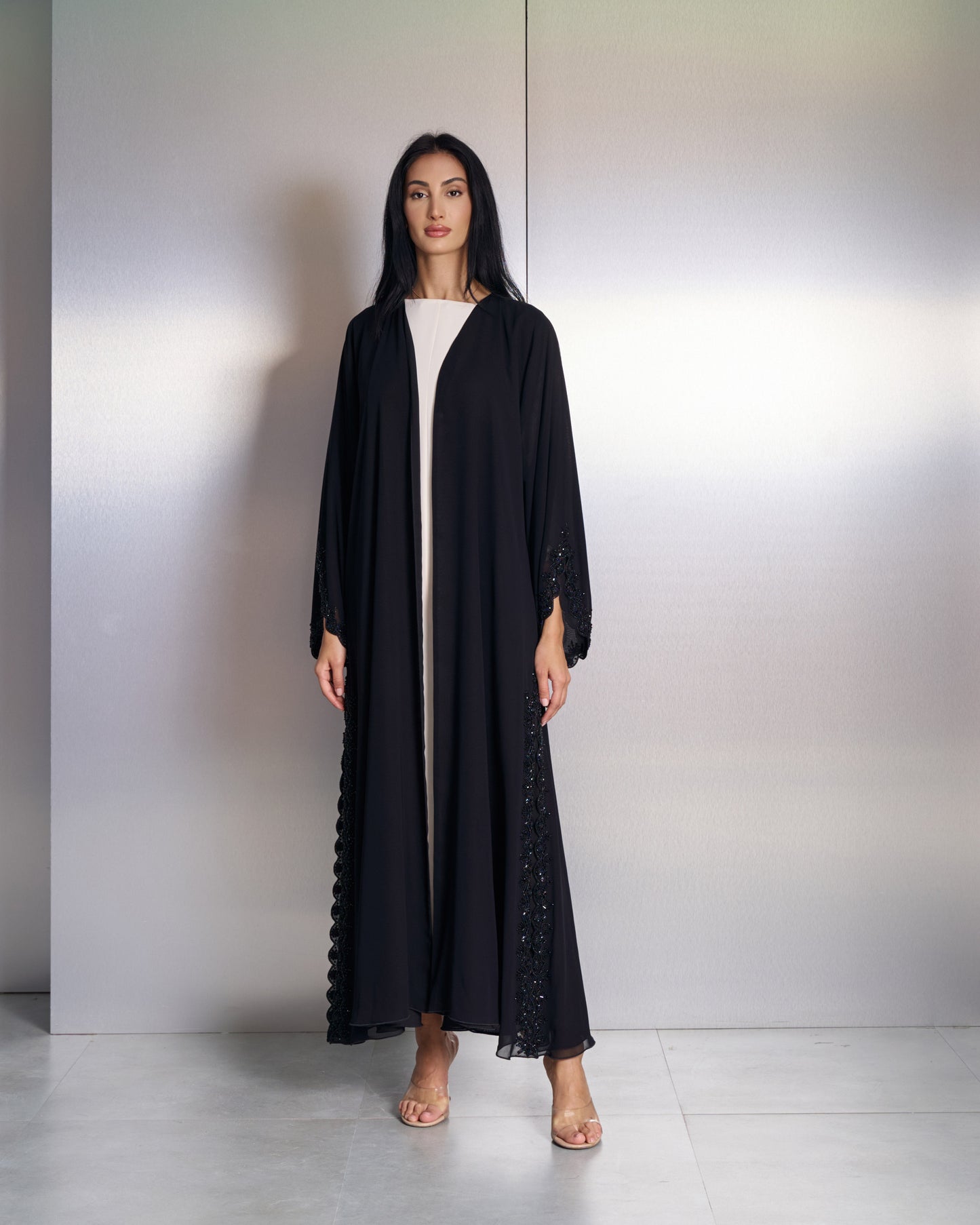 Moondust Slit Abaya