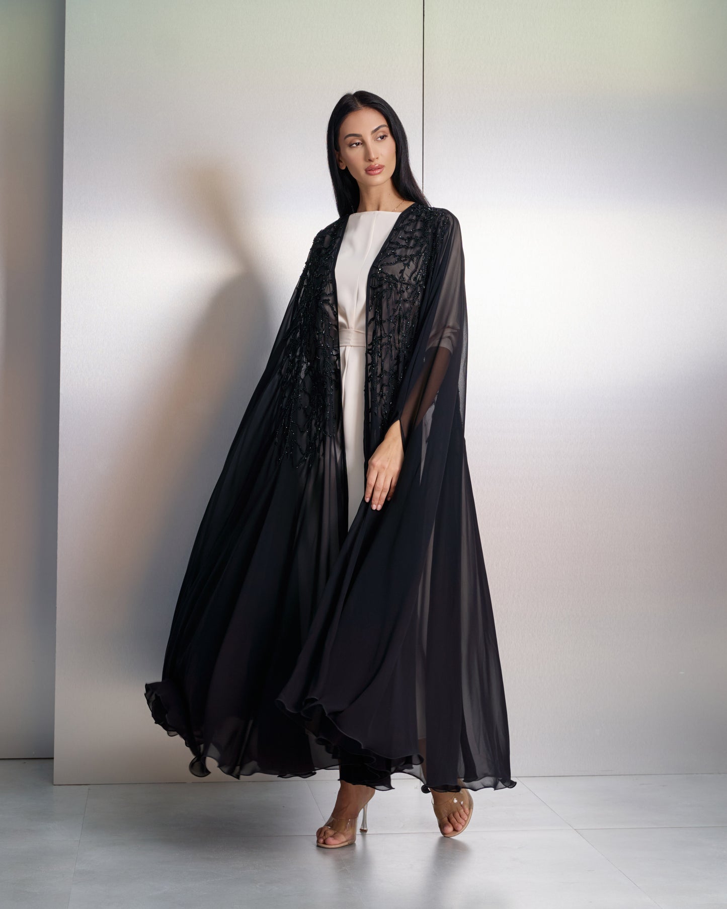 Aurora Noir Abaya