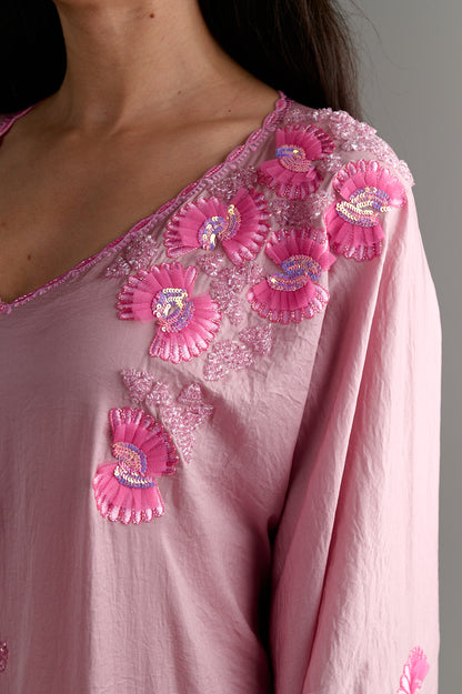 Blush Toned Caftan