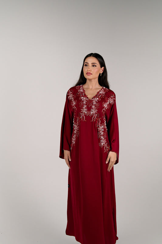 Crimson Majesty Caftan