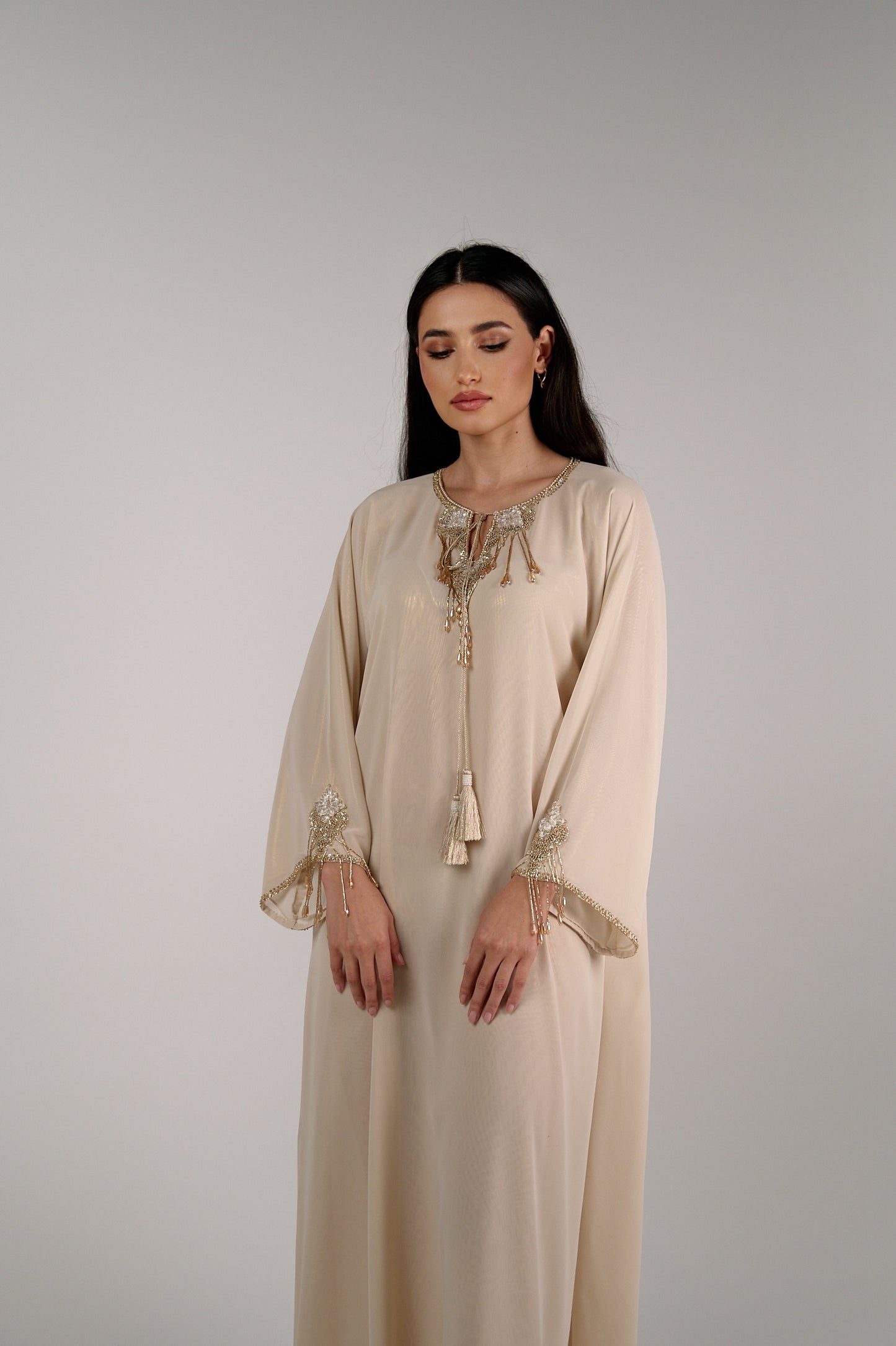 Golden Glimmer Caftan