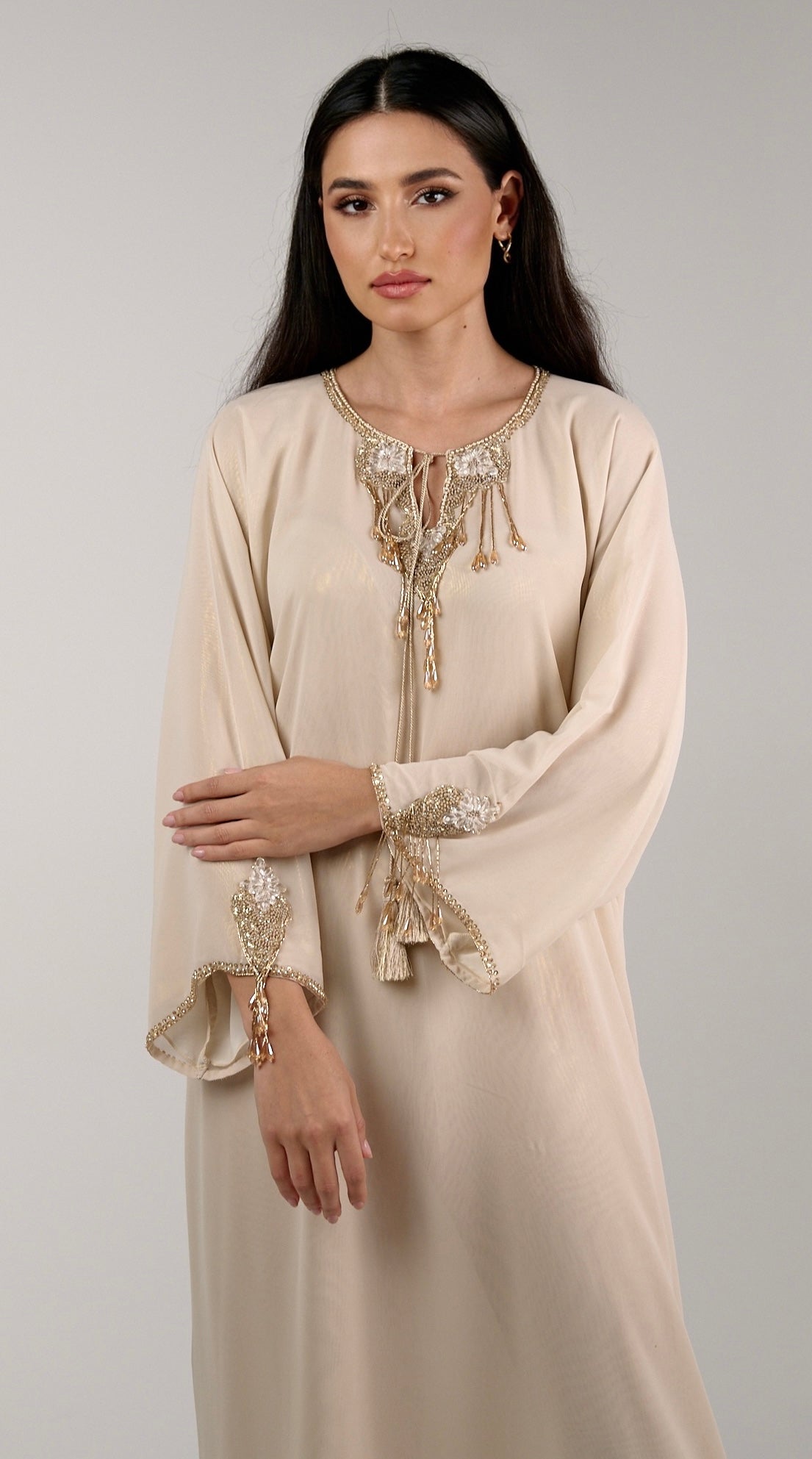 Golden Glimmer Caftan