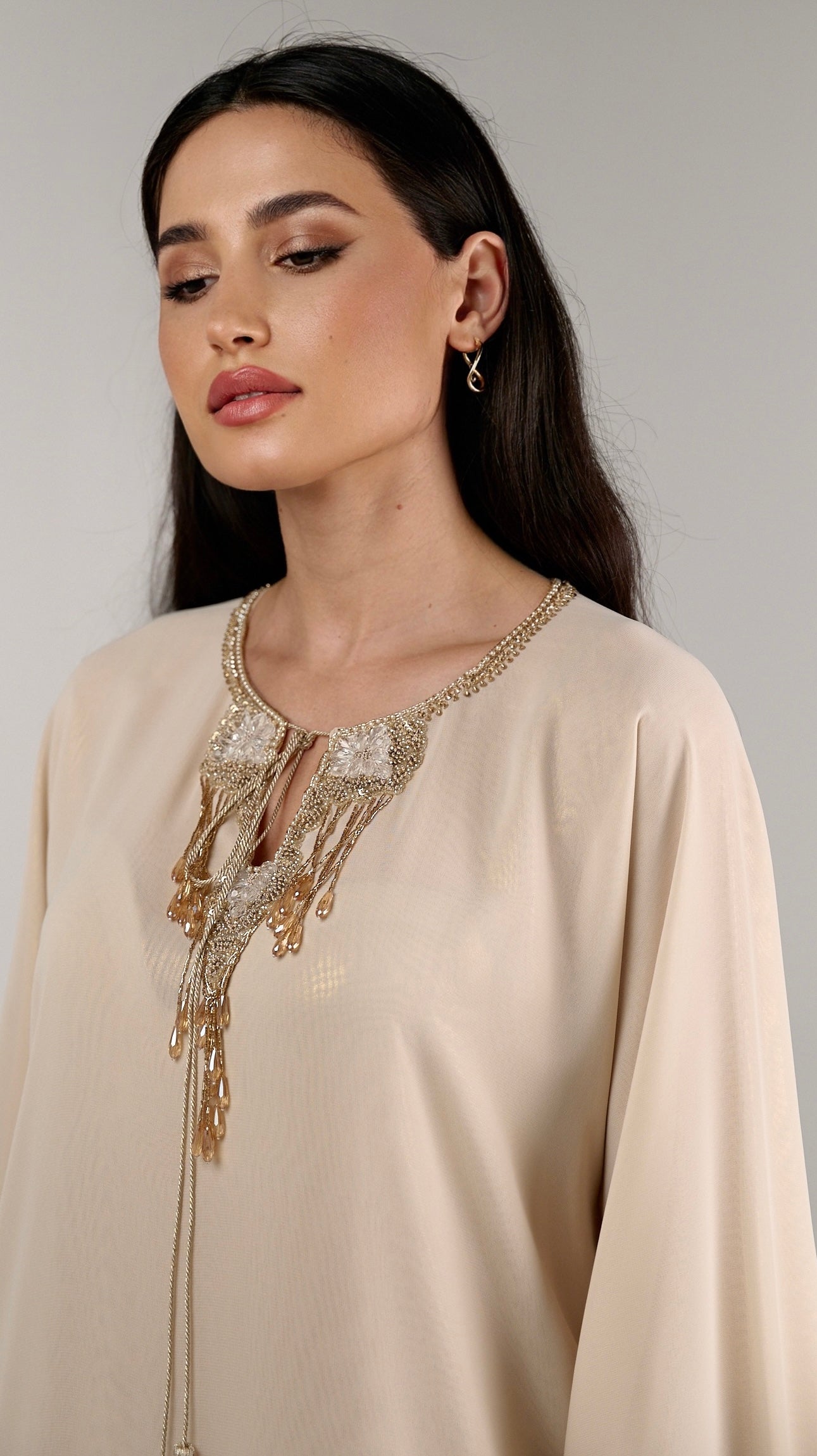 Golden Glimmer Caftan