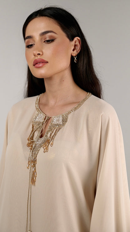 Golden Glimmer Caftan