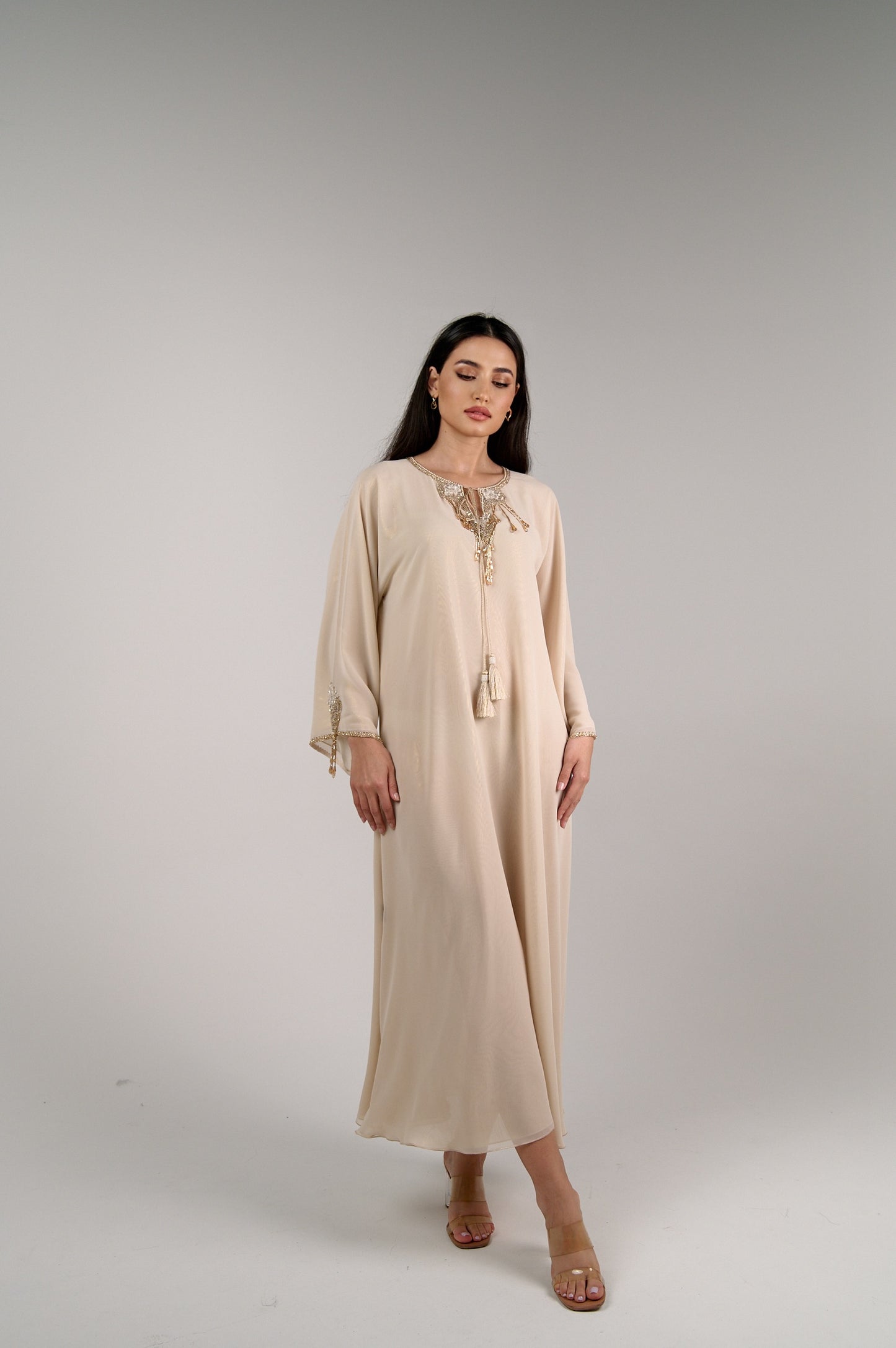 Golden Glimmer Caftan