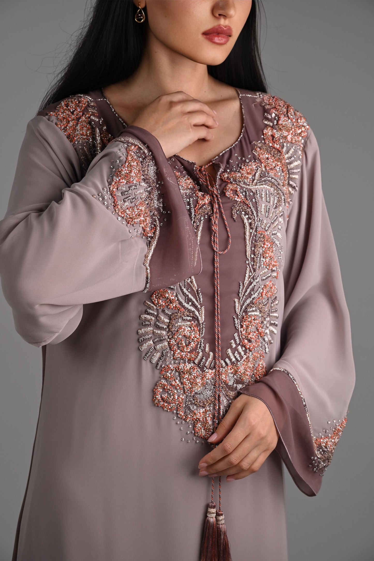 Gray Harmony Caftan
