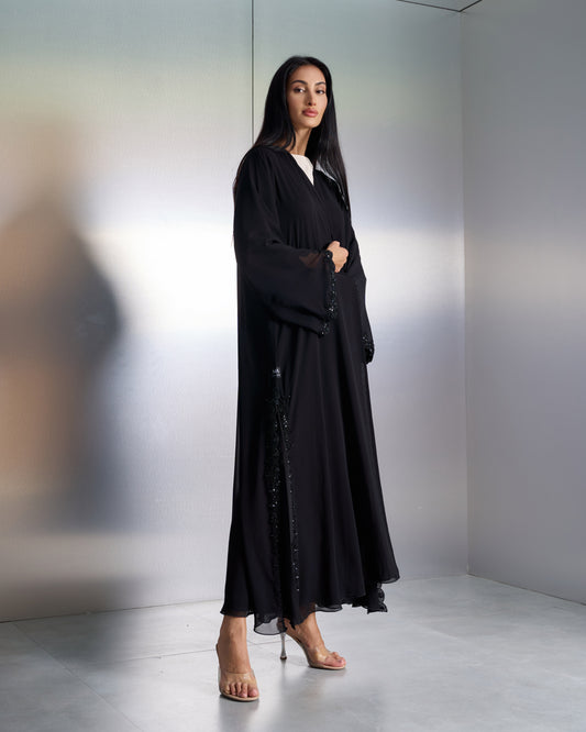 Moondust Slit Abaya