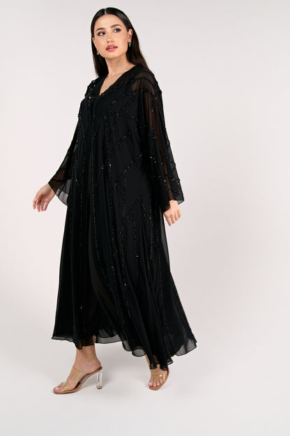 Noir Elegance Abaya