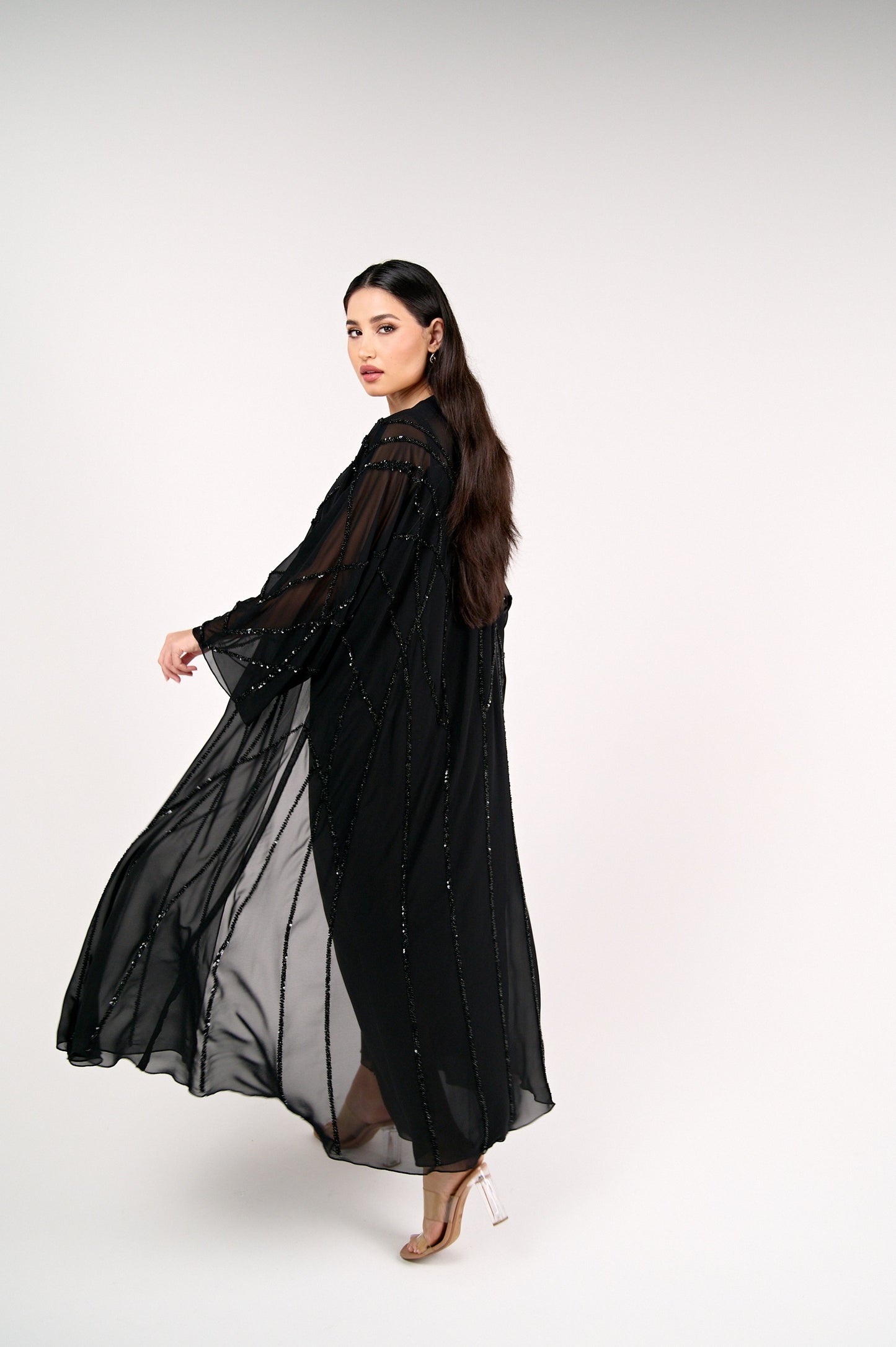 Noir Elegance Abaya