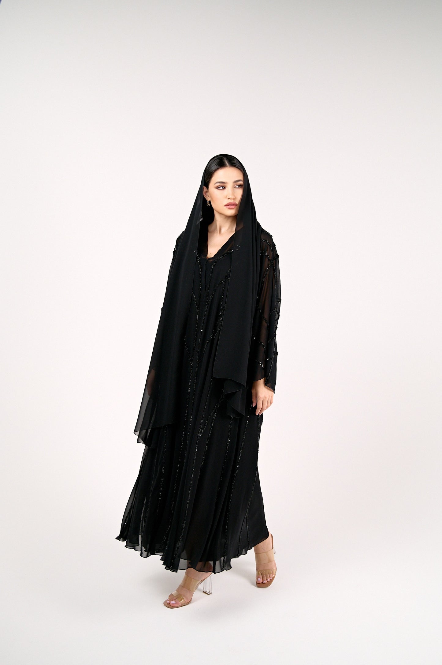 Noir Elegance Abaya