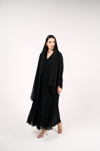 Noir Elegance Abaya