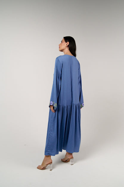 Purple Petals Caftan