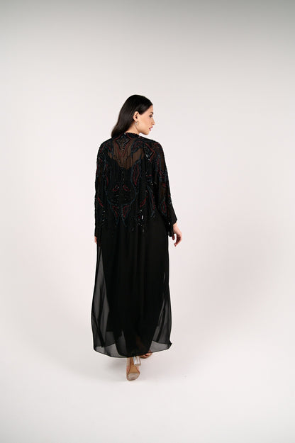 Stellar Noir Abaya