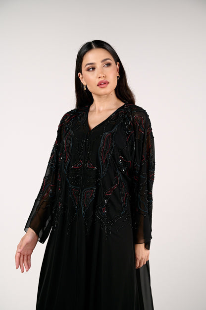 Stellar Noir Abaya