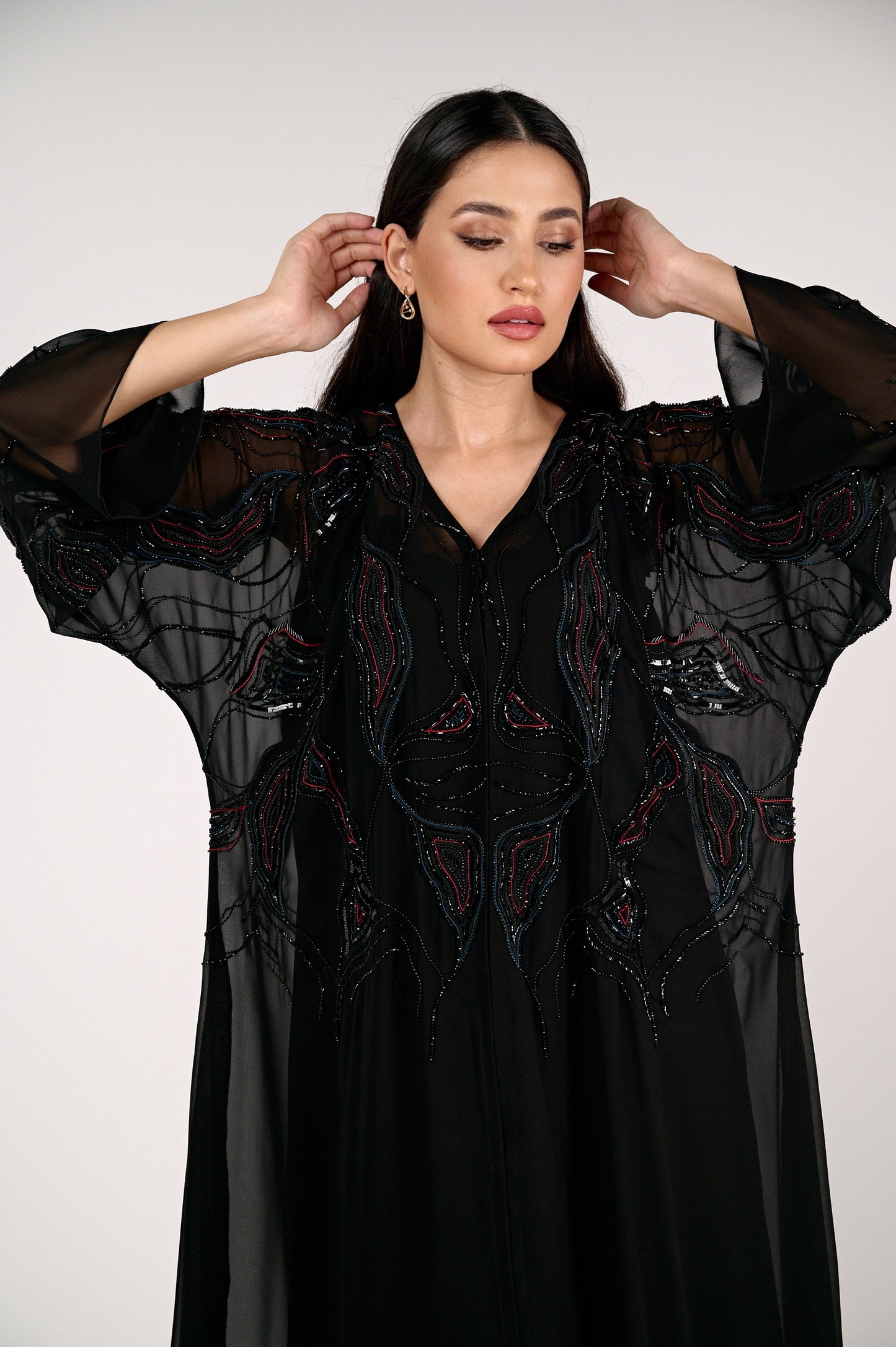 Stellar Noir Abaya